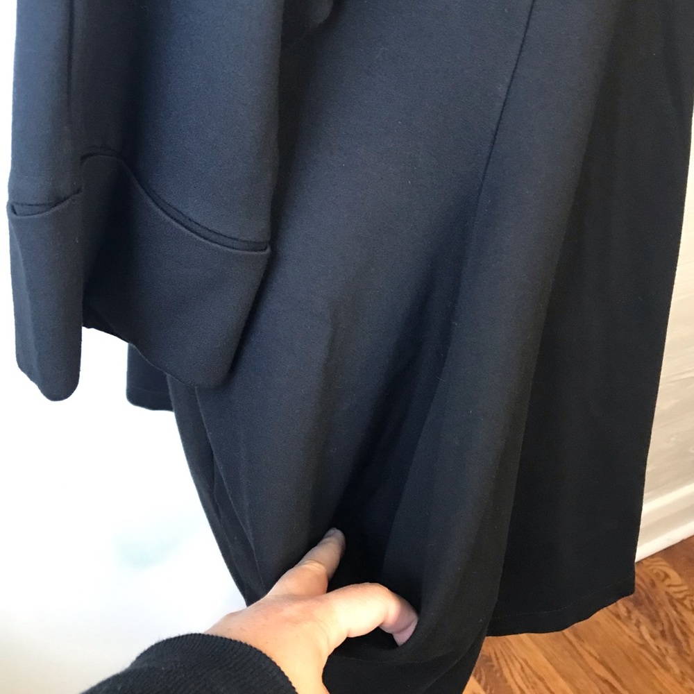 Joseph Ribkoff Structured High Collar Coat - Picture 7 of 13
